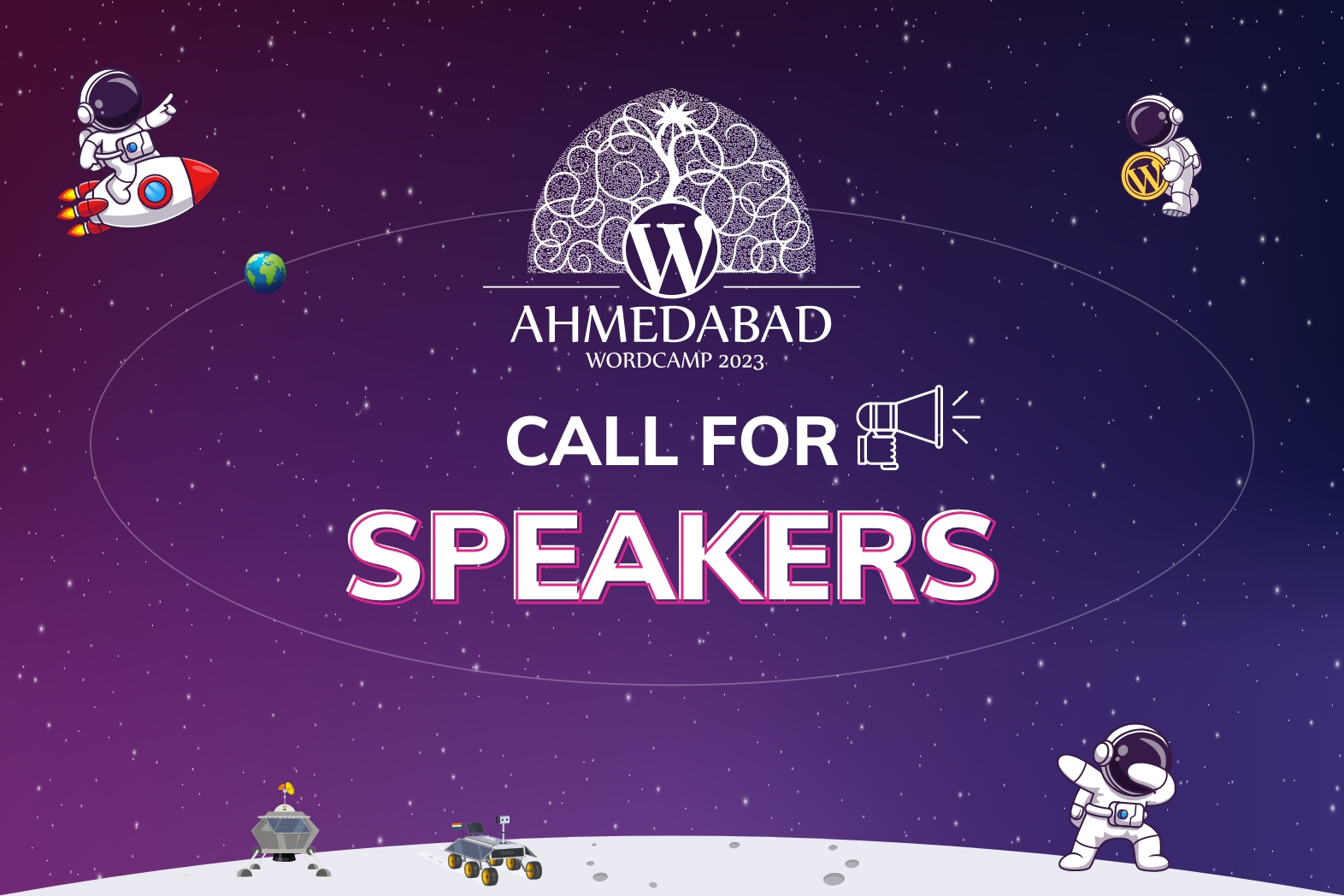 Call For Speakers WordCamp Ahmedabad