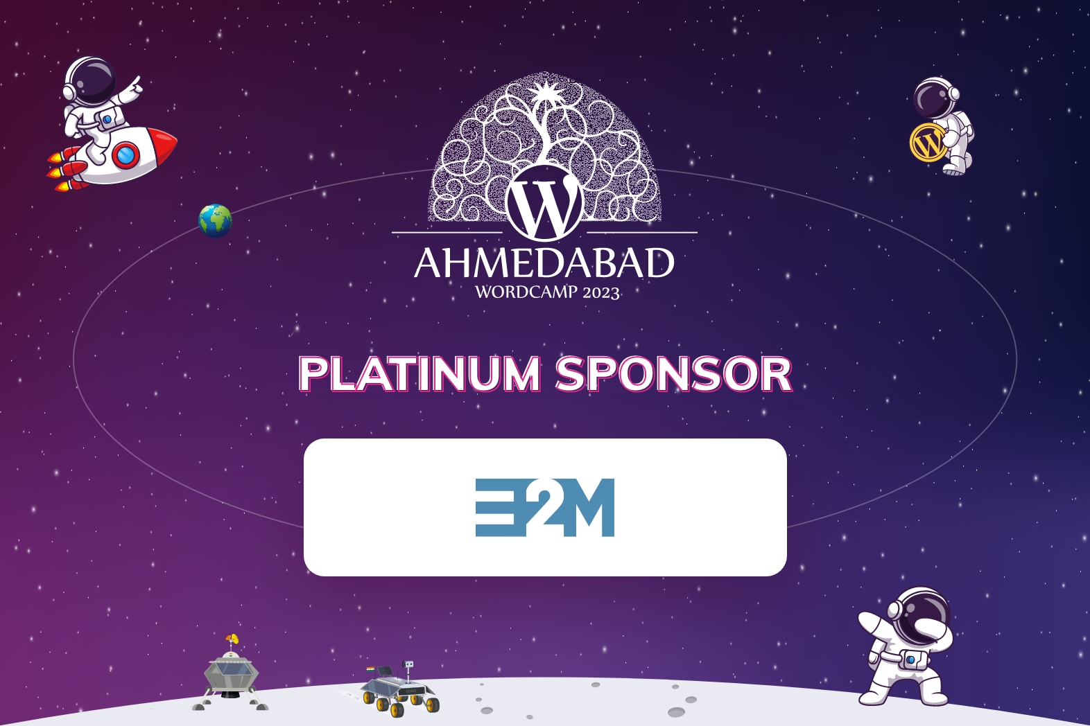 Thank You E2M Solutions Pvt. Ltd., for being our Platinum Sponsor