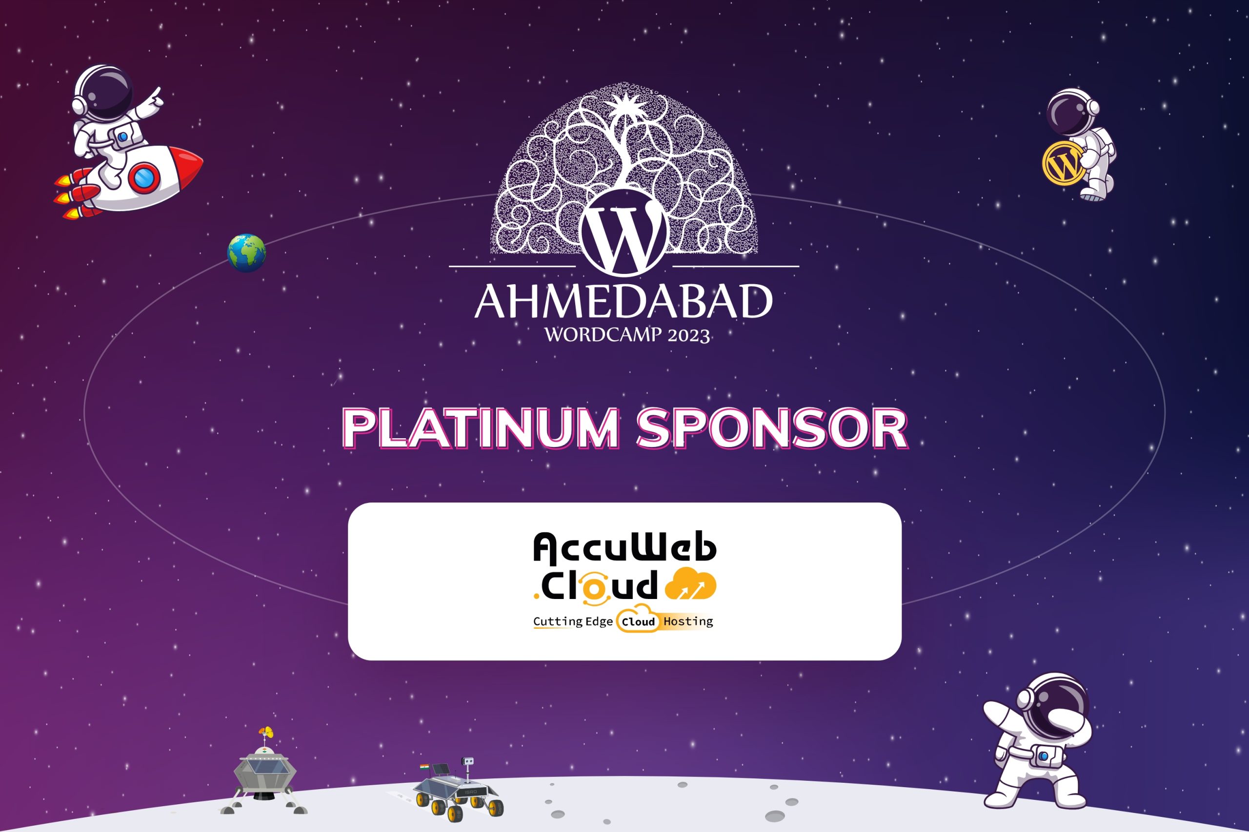Thank You AccuWeb.Cloud Hosting, for being our Platinum Sponsor