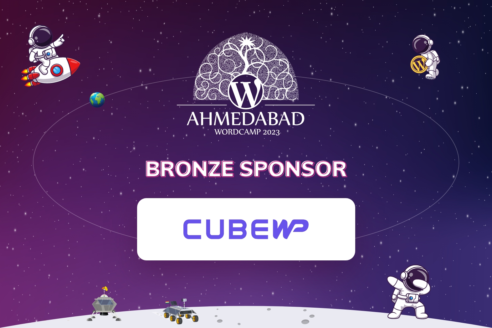Thank You CubeWP, for being our Bronze Sponsor