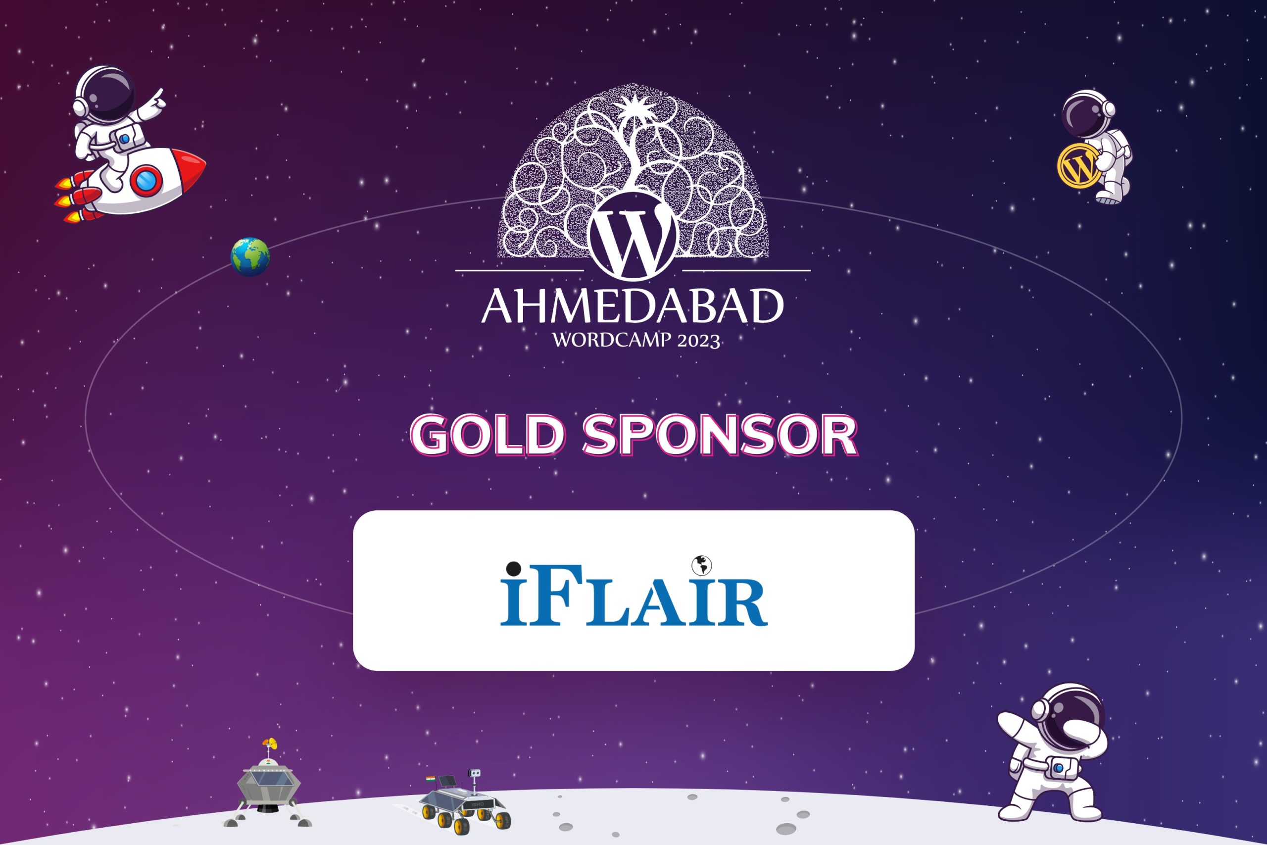 Thank You iFlair Web Technologies Pvt. Ltd., for being our Gold Sponsor 
