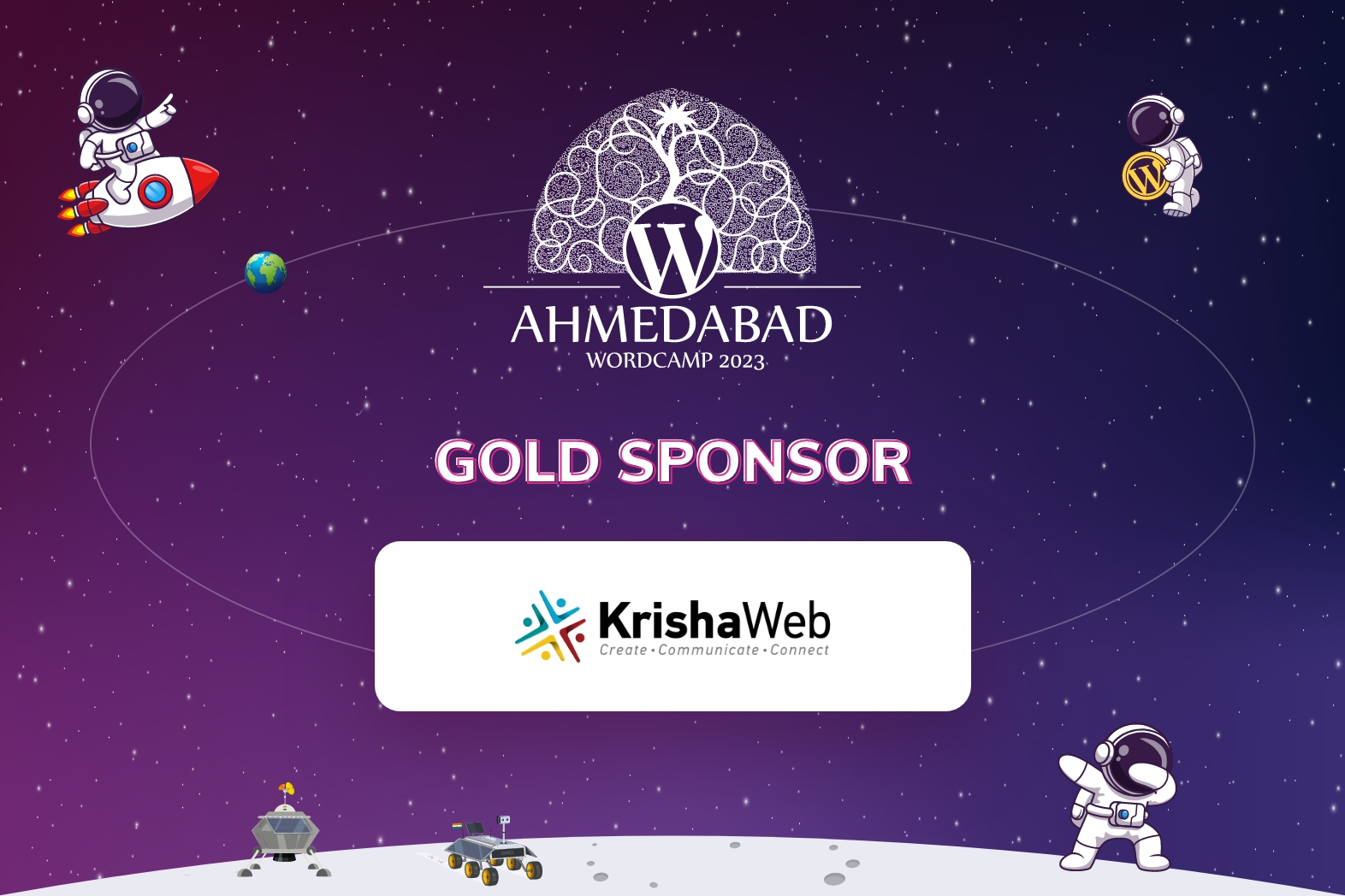 Thank You Krishaweb, for being our Gold Sponsor 