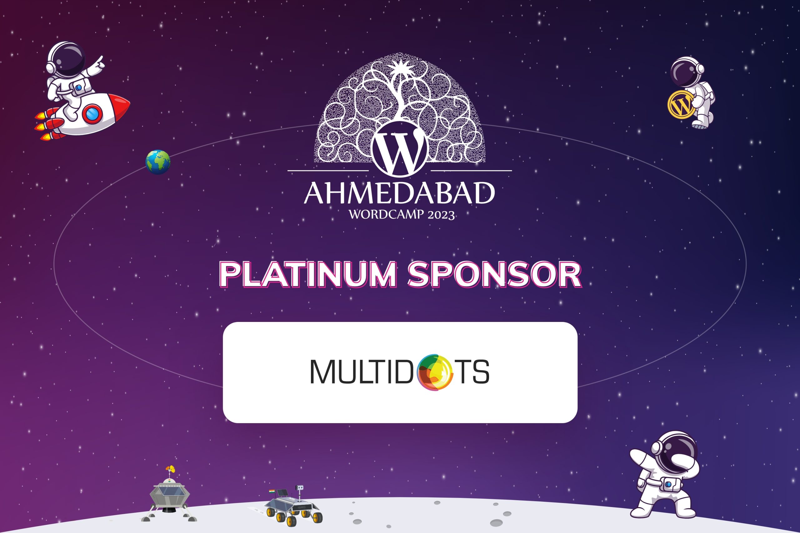 Thank You Multidots Solutions Private Limited, for being our Platinum Sponsor