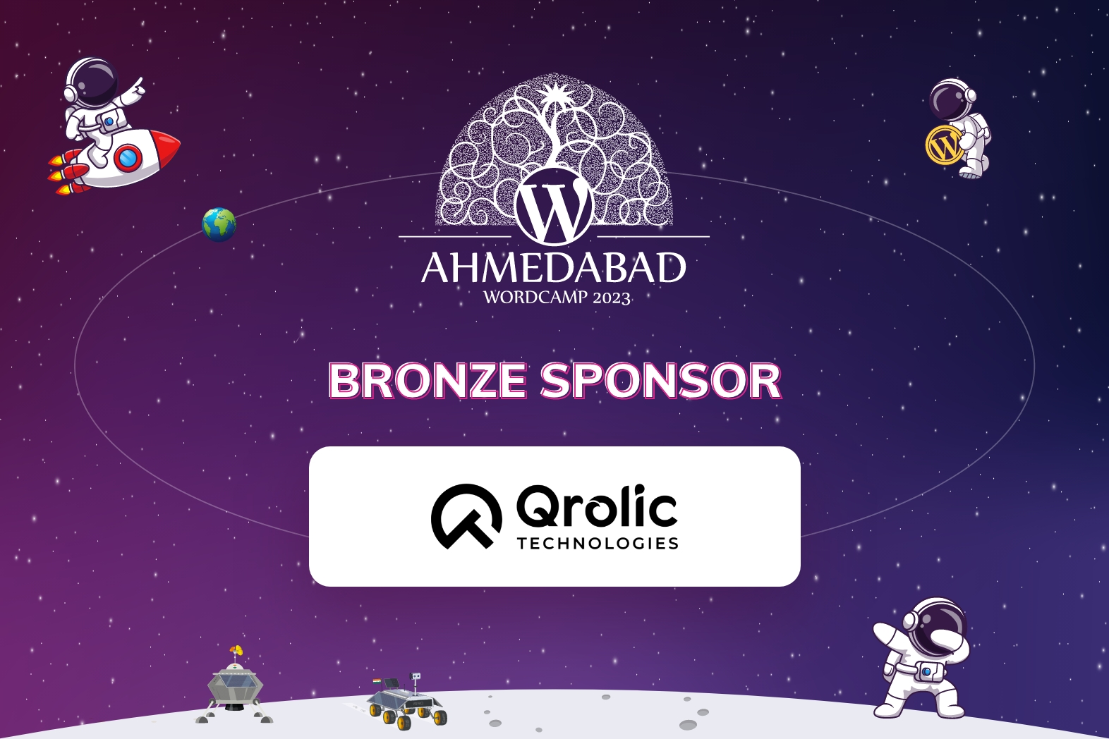 Thank You Qrolic Technologies, for being our Bronze Sponsor