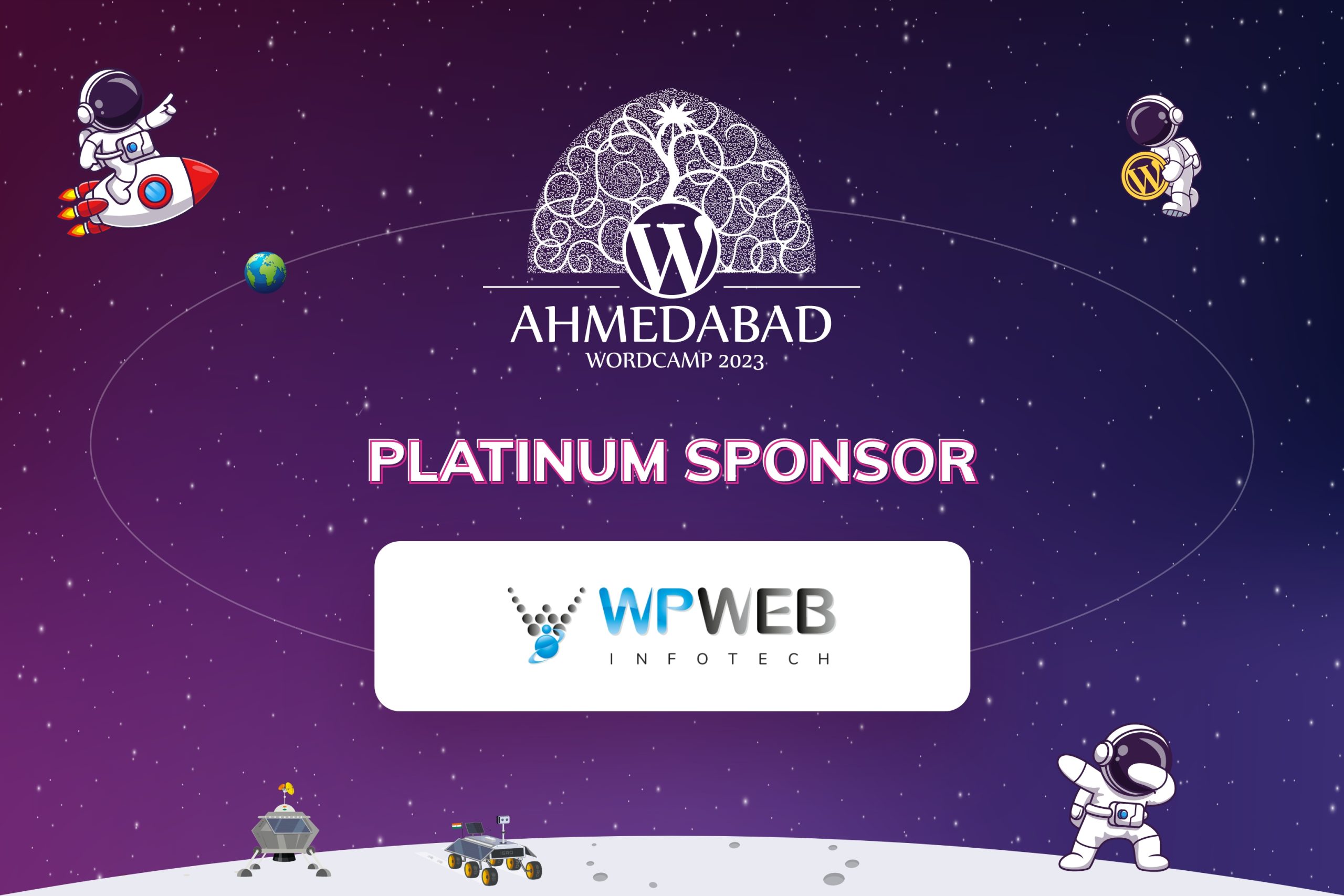Thank You WPWeb Infotech, for being our Platinum Sponsor