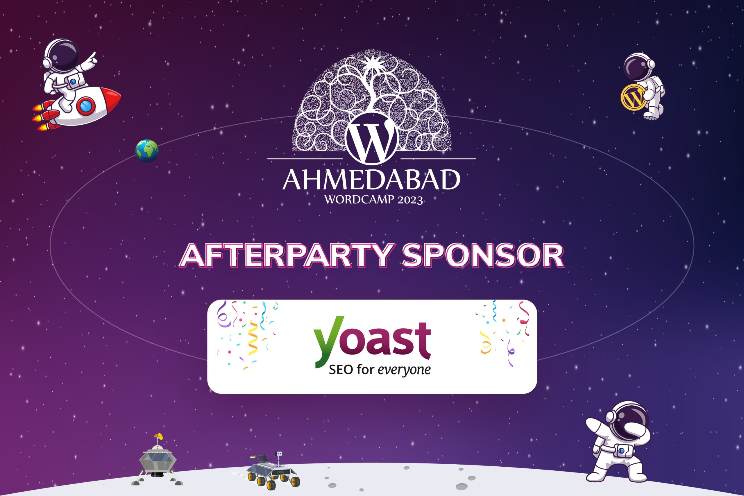 Thank You Yoast, for being our After Party Sponsor