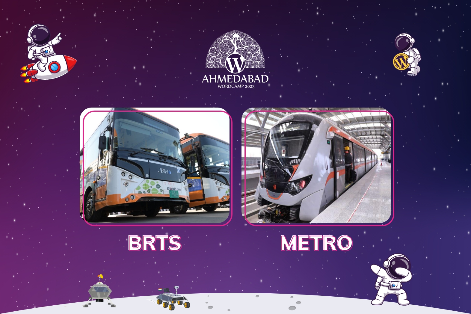 Navigating Ahmedabad with Ease: Metro and BRTS Connectivity for WordCamp Attendees