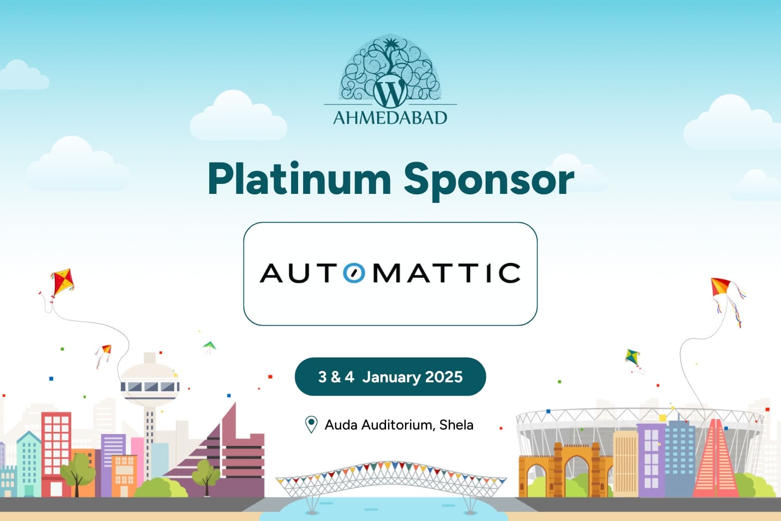 Thank You Automattic, for being our Platinum Sponsor 