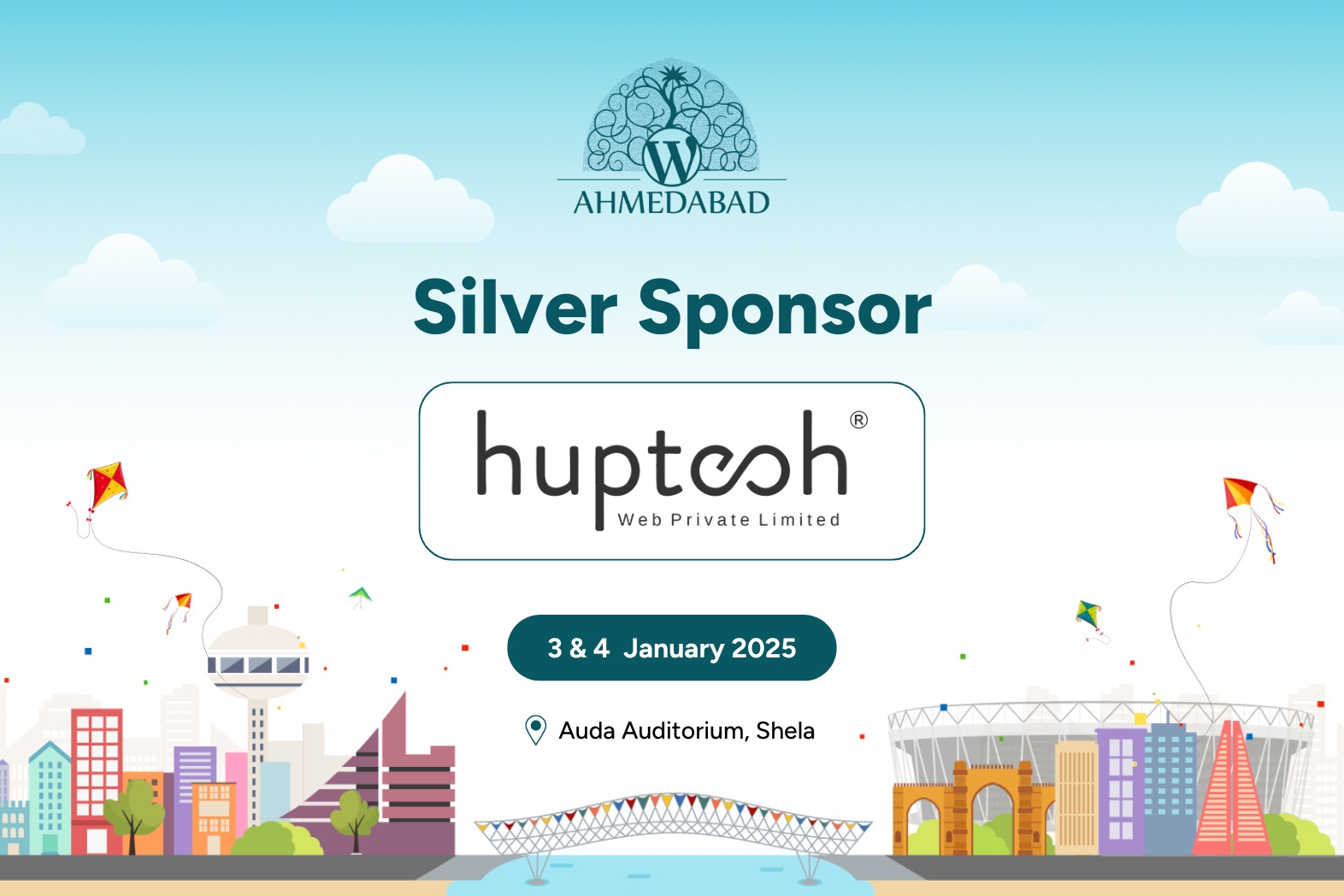 Huptech silver sponsor