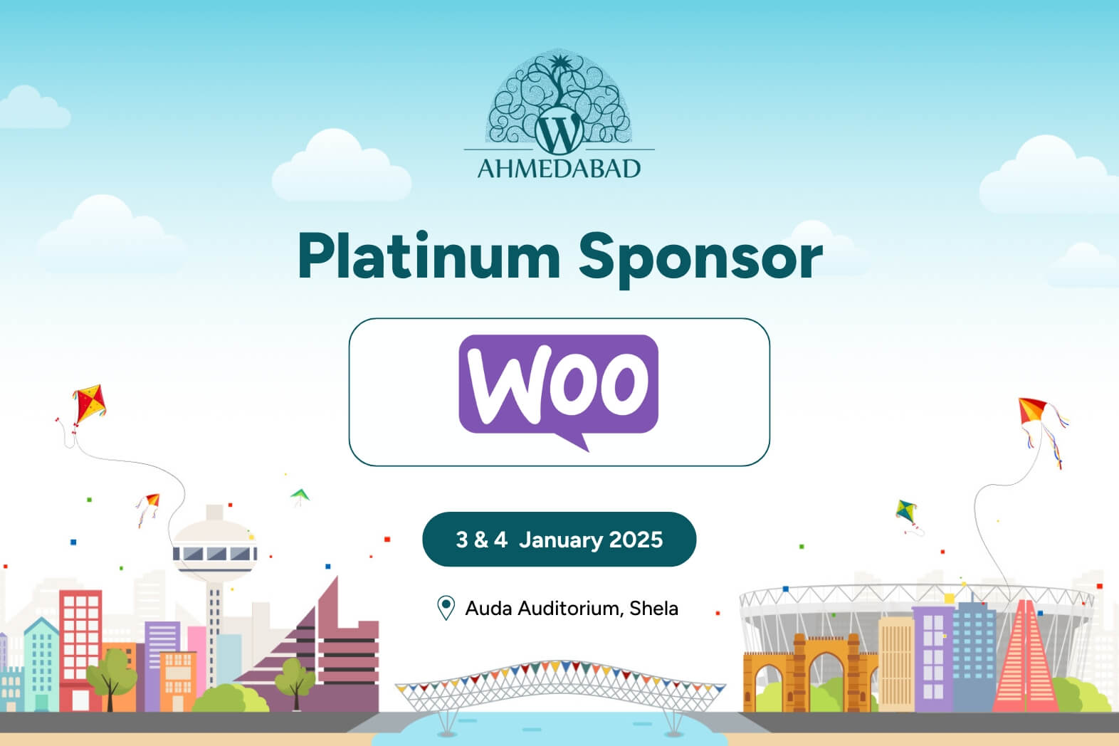 Thank You Woo, for being our Platinum Sponsor 